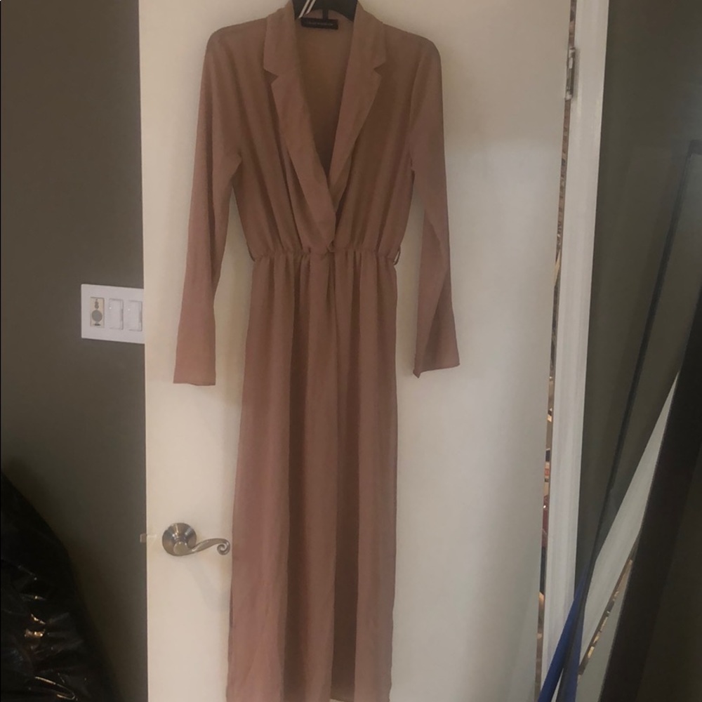 Tan dress